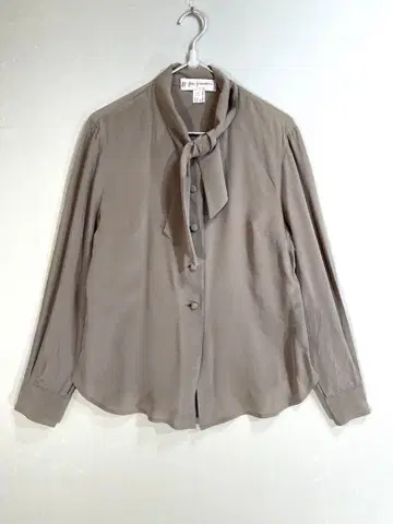 055 이탈리아제 giovanni 고급 실크 블라우스 42 M-L