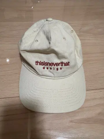 thisisneverthat 자수 로고 캡