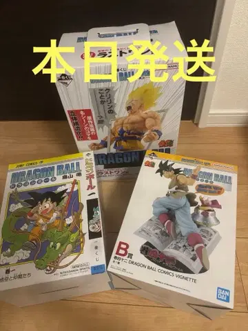 제일복권 드래곤볼 40주년 피규어 A상 B상 라스트원상 세트