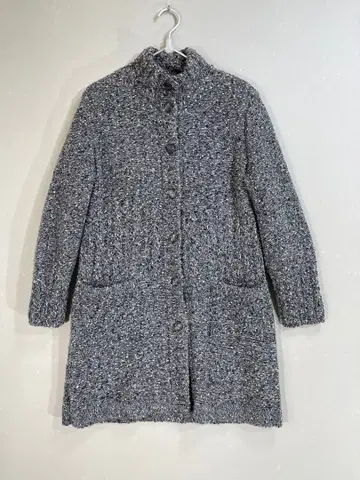 051 일본제 준 아시다 울 롱 코트 가디건