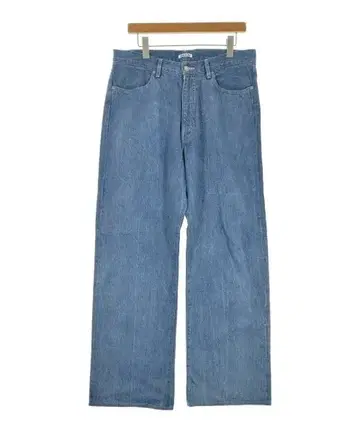 AURALEE 데님 팬츠 남성용