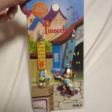 레어! 피노키오 그리 로 스트랩 2개 세트
