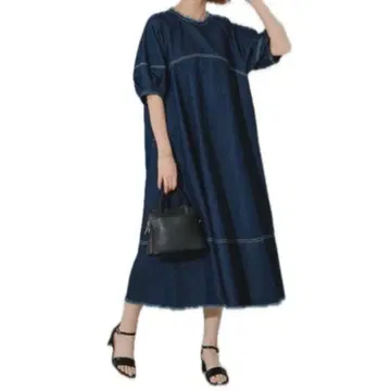 빔즈 BEAMS 데님 원피스