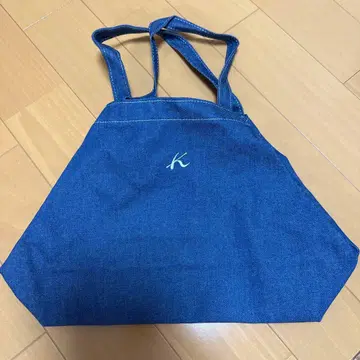 요코하마 모토마치 키타무라 토트백 (블루) 데님