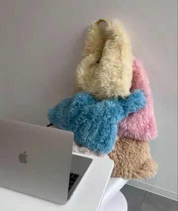 퍼 토트백 wee9s pillow bag / 퍼 백