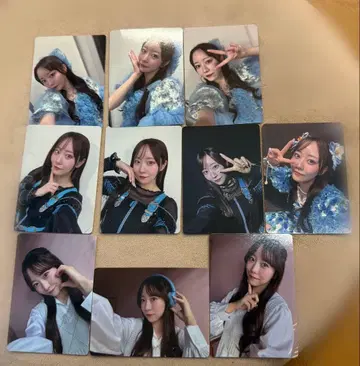 마나카 마나 꽃무늬 하와이안 JAM MV 블랙 의상 포토카드 세트