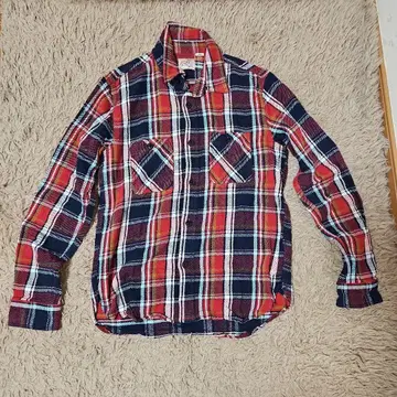 Houston 체크 무늬 플란넬 셔츠 L 사이즈