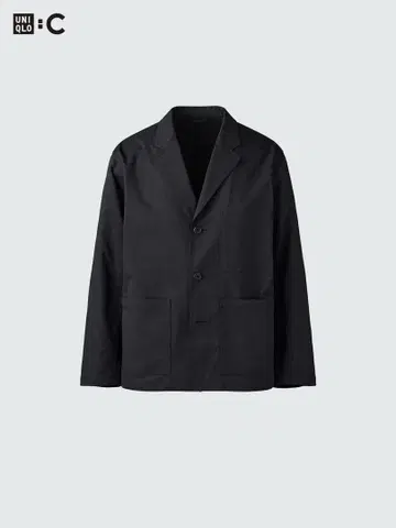 [새상품] 유니클로C 워크 자켓 블랙 L 사이즈