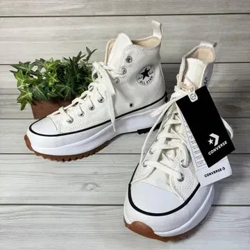 1364 [ 새상품 ] 컨버스 올스타 란스 하이크 통굽 화이트 39