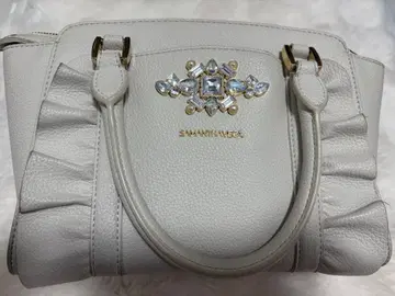 SAMANTHAVEGA 비쥬 핸드백 그레이