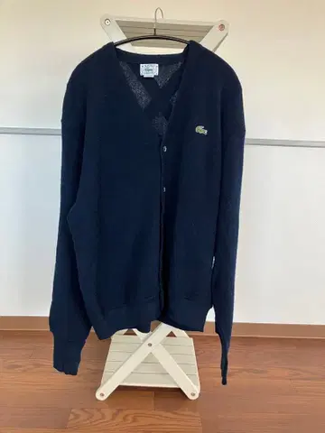 80s IZOD LACOSTE 라코스테 USA제 아크릴 니트 가디건