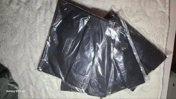 NUMBER ONE 블랙 수납 파우치 4세트