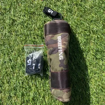 단종 BRIEFING 카모플라쥬 페어웨이 우드 골프헤드커버