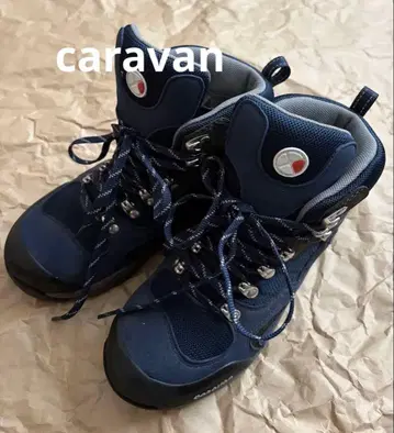 Caravan 등산화 트레킹 슈즈 네이비