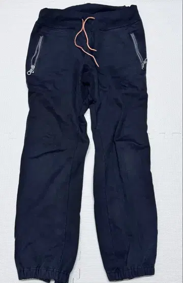 어태치먼트 스웨트 팬츠 두꺼운 원단 헤비 온스 riri 블랙