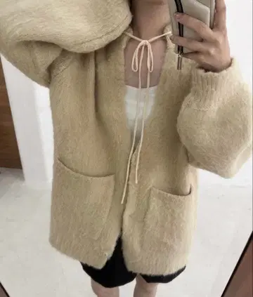 lawgy fluffy soft touch knit cardigan