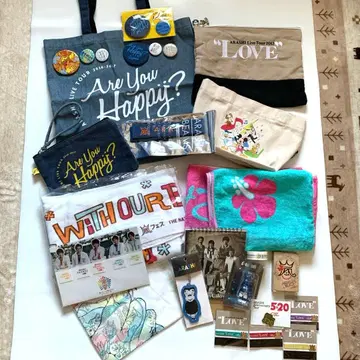 아라시 굿즈 묶음 판매