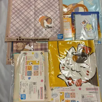 나츠메 우인장 냥코 선생님 제일복권 모음