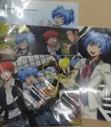 암살교실 클리어 파일 4세트 시오타 나기사 아카바네 카르마