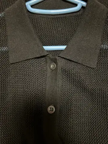 블랙 메쉬 가디건 긴팔