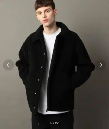 BEAUTY&YOUTH 보아 자켓 L 사이즈 블랙