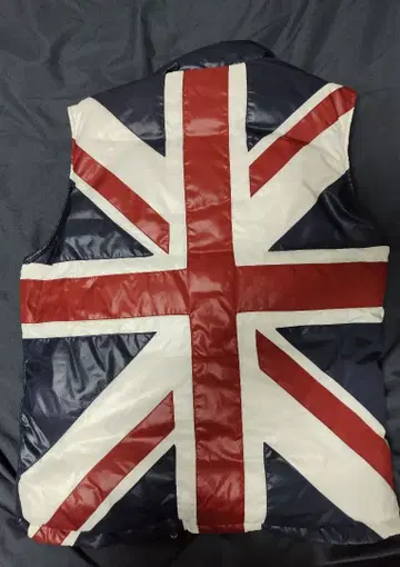 벤샤먼 다운 베스트 영국 국기 리버시블 사양 Mods