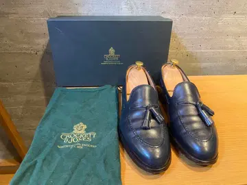 CROCKETT&JONES 로퍼 Cavendish 8E 다크 네이비