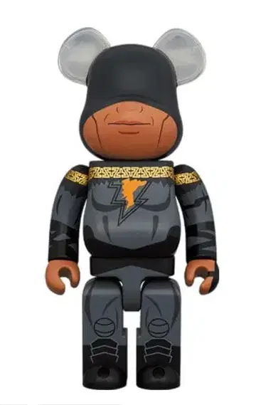 베어브릭 블랙 아담 피규어