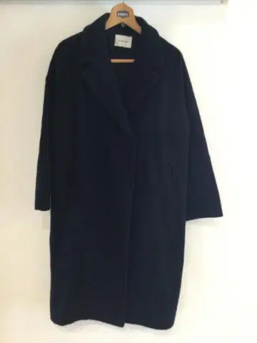 MAYSON GREY 네이비 롱 코트 울 혼방 코트/자켓