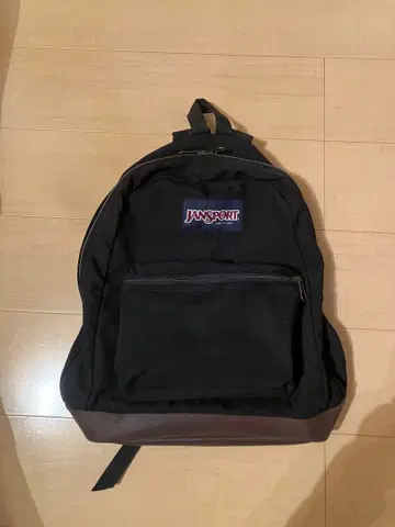 미국제 70~80년대 JANSPORT 블랙 빈티지 백팩