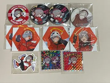 CRAZY RACCOON 달마이즈갓 세트