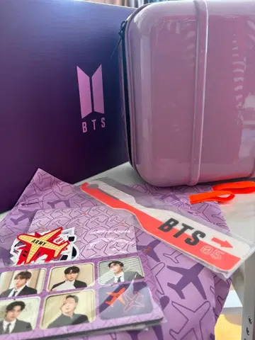 BTS MERCH BOX #5 마켓박스 5 트렁크 백 새상품
