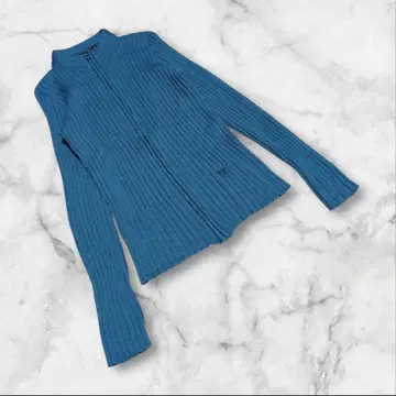 [ 아네스 베 ] (2) 리브 니트 가디건 집업 울 이탈리아제