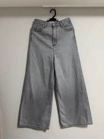 미라 오웬 하이웨스트 플레어 데님 팬츠