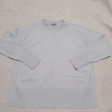 theoryluxe 2024 라이트 그레이 긴팔 니트