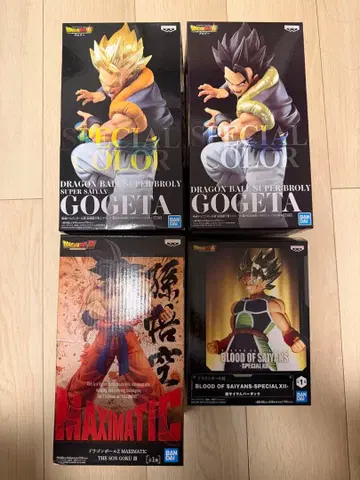 드래곤볼 피규어 세트