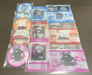 잉크 클리어 카드 & 캔뱃지 컬렉션