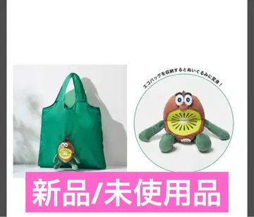 참이 되는 그린 봉제 인형 에코백 @제스프리 키위 브라더스