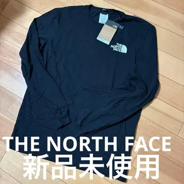 [미사용 새상품] THE NORTH FACE 블랙 긴팔 티셔츠 L