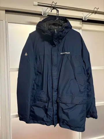 montbell 파우더 라운드 후드티