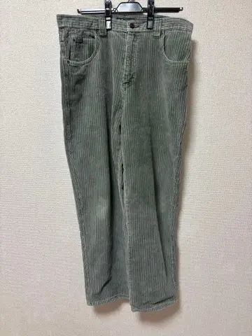 퀵실버 90s 굵은 폭 코듀로이