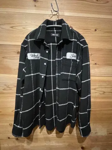 WINDANDSEA 윈드앤씨 밀리터리 서플러스 격자 무늬 셔츠