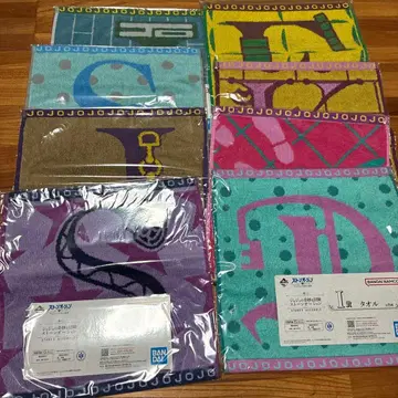 죠죠의 기묘한 이야기 스톤 오션 1번 복권 타월 컴플리트