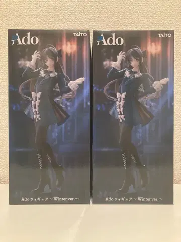 라운드원 한정판 Ado 피규어 Winter ver. 2개 세트