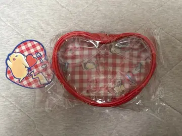 포켓몬 센터 PIKACHU DINER 피카츄 다이너 하트 모양 파우치