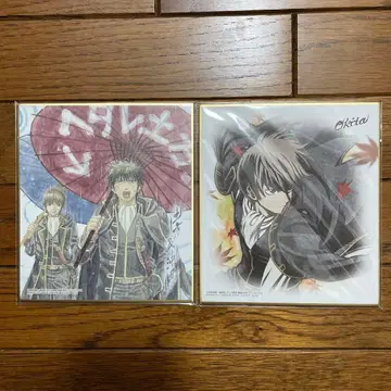 은혼 미니 색지 오키타 소고 히지카타 토시로