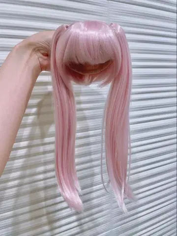 슈퍼돌피 핑크 가발 아존