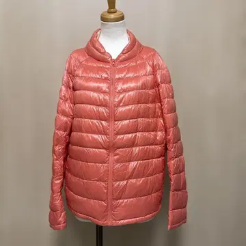 UNIQLO XL 핑크 다운 자켓