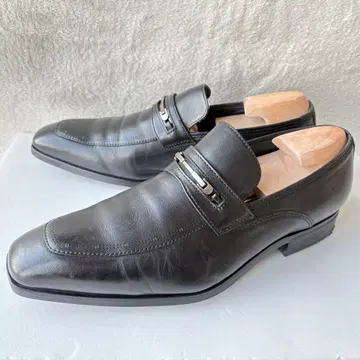 Mr.JUNKO 비즈니스 슈즈 홀스빗 로퍼 U칩 천연 가죽