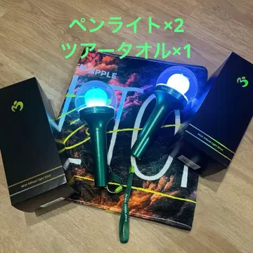 MGA 공식 라이트 스틱 2개 세트 and 투어 타월